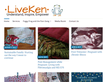 Tablet Screenshot of liveken.com